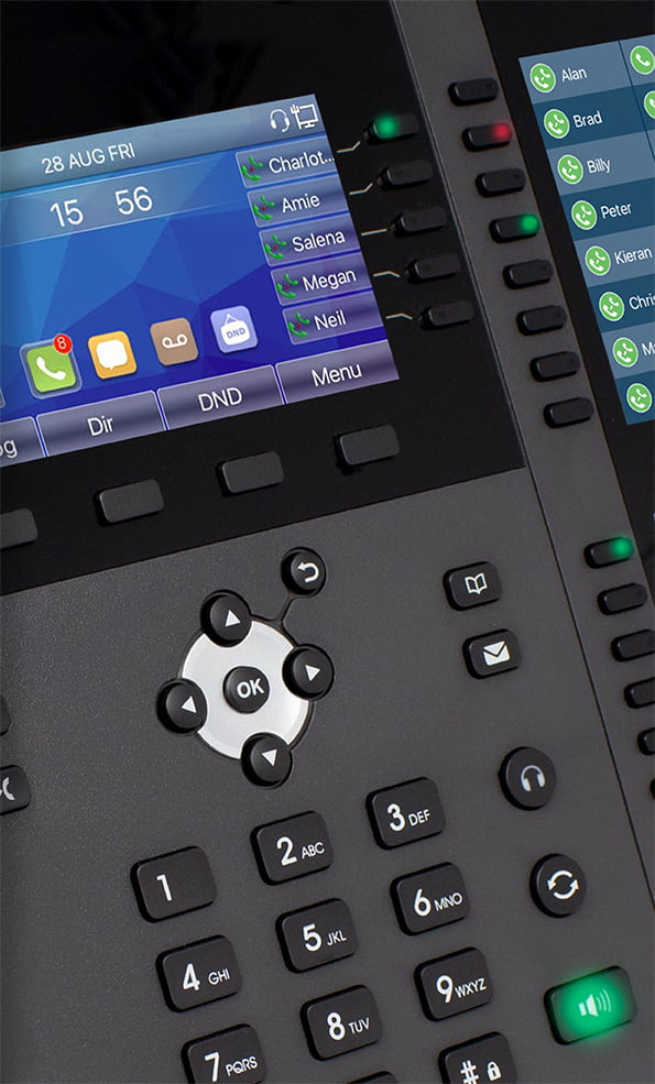 E50 Handset Large A10 Entry Level IP Handset